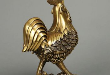 景區(qū)小雞雕塑，廣場主題，仿古工藝