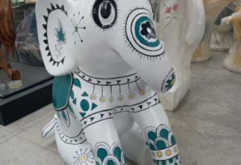 仿真小象雕塑生產(chǎn)商，動漫動物系列，仿真工藝效果