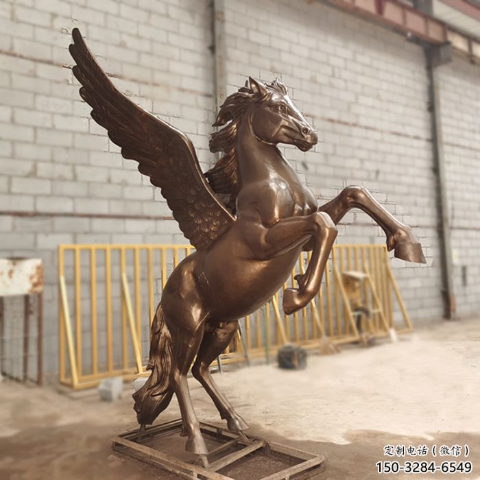 承接景區(qū)天馬雕塑，廣場(chǎng)主題，仿古工藝