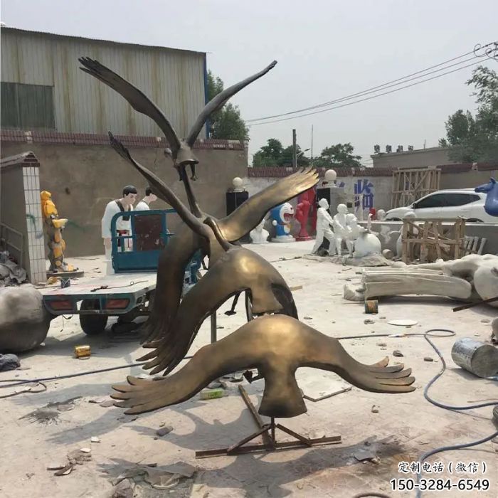 古銅色大雁雕塑廠家 大型城市雕塑 商業(yè)街擺件 古銅色大雁雕塑廠家 大型城市雕塑 商業(yè)街擺件