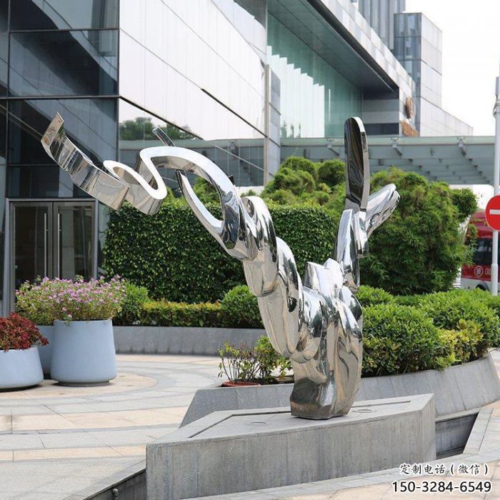 大型貓咪雕塑廠家，抽象歐式雕塑，動(dòng)物景觀工藝
