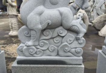 仿真白虎雕塑，拉絲海洋雕塑，抽象效果