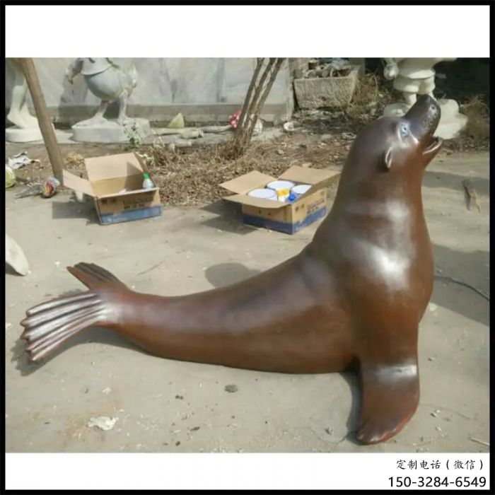 創(chuàng)意海豹雕塑廠家 步行街店門口雕塑 影視劇小品 創(chuàng)意海豹雕塑廠家 步行街店門口雕塑 影視劇小品