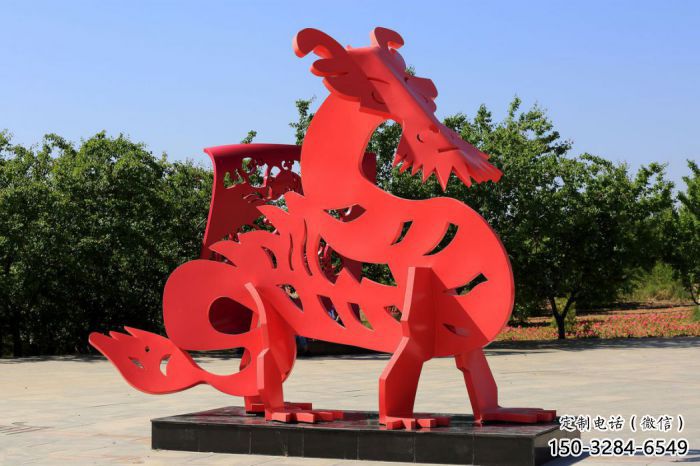 戶外貔貅雕塑，動(dòng)物歐式雕塑，抽象工藝