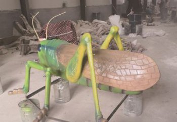 大型蝗蟲(chóng)雕塑，公園動(dòng)物雕塑，仿真工藝
