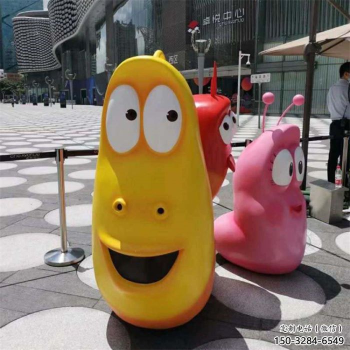 動漫蟲子雕塑，彩繪公園雕塑，仿真工藝