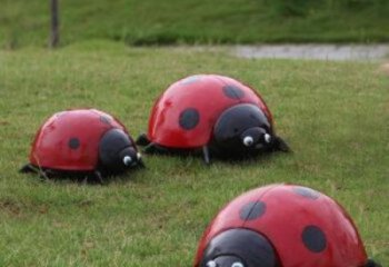 城市蟲子雕塑，公園動物雕塑，彩繪效果