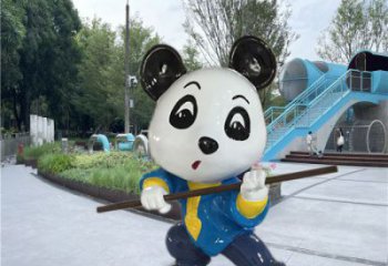 房地產(chǎn)龍貓雕塑，仿古動(dòng)漫雕塑，彩繪工藝制造