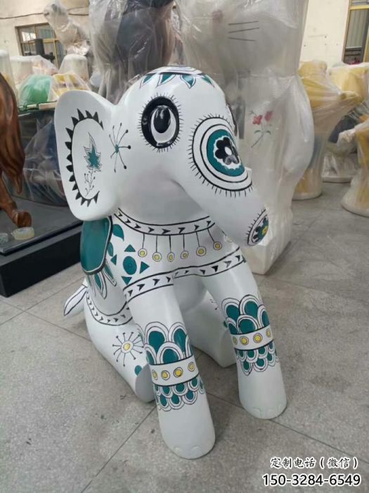 景觀大象雕塑，城區(qū)小品，戶外玻璃鋼大象雕塑生產商
