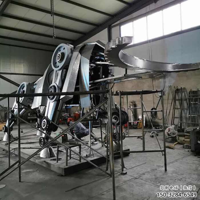 機(jī)甲動漫大象雕塑 機(jī)甲動漫大象雕塑
