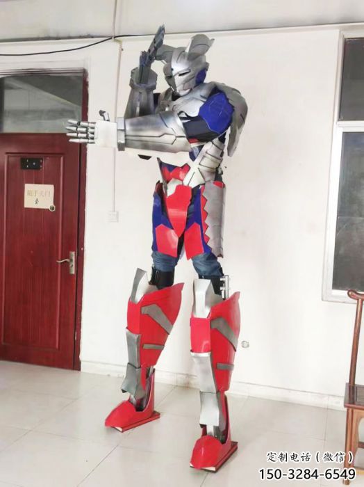 機甲奧特曼機器人雕塑