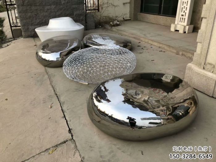 校園坐凳雕塑，拉絲景觀雕塑，抽象主題