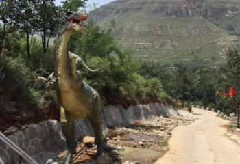景觀恐龍雕塑制造商，公園雕塑，玻璃鋼恐龍雕塑供給
