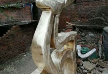 小鹿雕塑定價，街景小品，抽象銅鹿雕塑批發(fā)