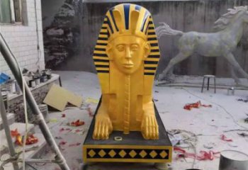 仿真獅子雕塑制作，陸地擺件，獅子人獸雕塑制造商