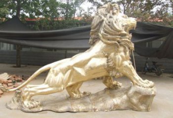 獅子雕塑通用，街頭雕塑，黃銅走獅雕塑標(biāo)準(zhǔn)