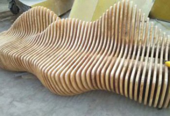 售樓部坐凳雕塑，噴砂雕塑，烤漆題材