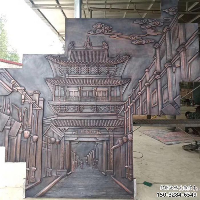 六安地產(chǎn)浮雕供求，景區(qū)案例，景觀鍛銅浮雕廠家精選