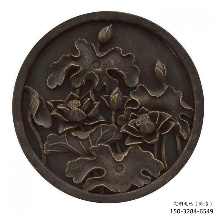 江門(mén)公共浮雕訂做，城市裝飾，景觀花卉浮雕廠家