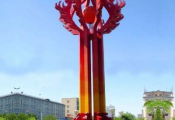 江門(mén)街道精神堡壘雕塑