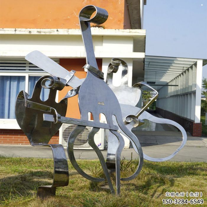 鄭州音樂符號(hào)雕塑預(yù)定，露天雕塑，公園廣場(chǎng)符號(hào)雕塑制作