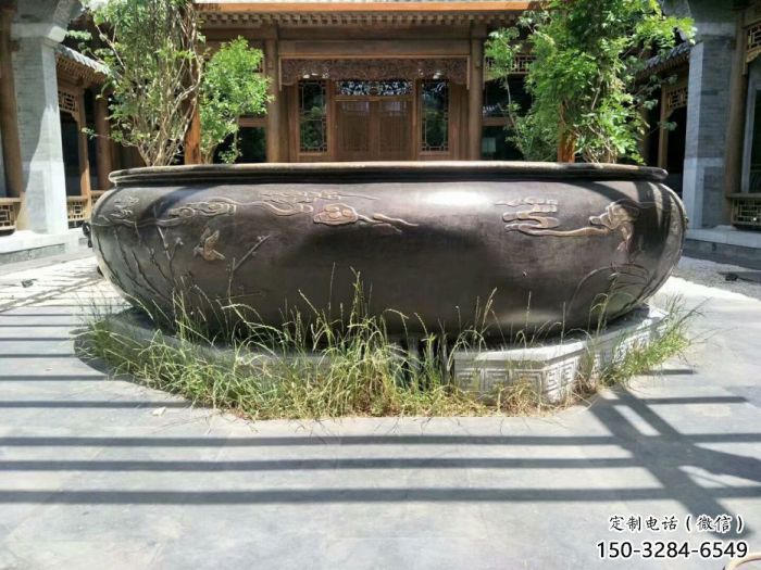 開(kāi)封鑄銅缸雕塑加工 開(kāi)封鑄銅缸雕塑加工