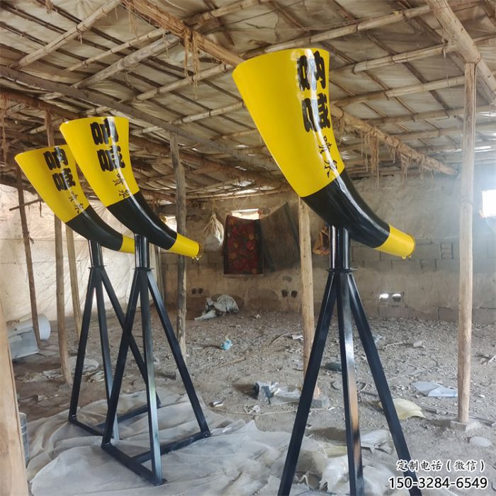 荊門園林喇叭雕塑 荊門園林喇叭雕塑