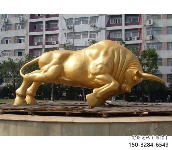 濱州風(fēng)景區(qū)開(kāi)荒牛雕塑 濱州風(fēng)景區(qū)開(kāi)荒牛雕塑