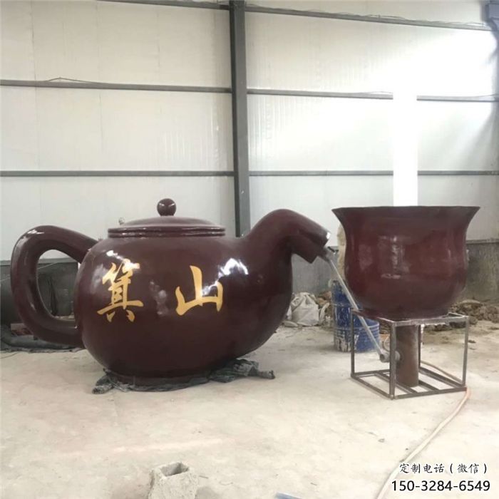 東營(yíng)商業(yè)街酒壺雕塑