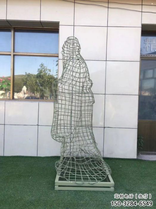 達(dá)孜鏤空孔子雕塑服務(wù)商，景觀雕塑，鐵藝校園人物雕塑選定