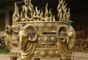 商洛廣場(chǎng)福鼎雕塑