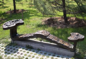 眉山景觀如意雕塑優(yōu)選，陸地擺件，園林如意雕塑供應(yīng)
