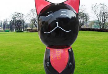 喀什廣場小貓雕塑，動物擺件，仿古工藝