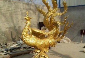 昭通鳳凰雕塑廠家，鍛造工藝，銅鳳凰雕塑廠家承接