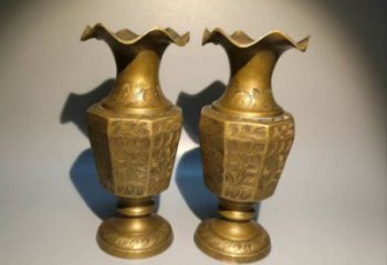 臺(tái)州花瓶雕塑定價(jià)，鑄銅工藝，銅花瓶雕塑制作廠家
