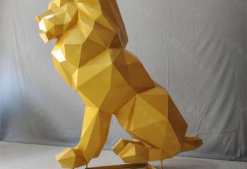 巴南獅子雕塑服務(wù)商，動物雕塑，不銹鋼獅子雕塑制作