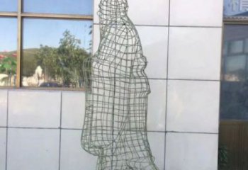 黔江鏤空孔子雕塑服務(wù)商，景觀雕塑，鐵藝校園人物雕塑選定