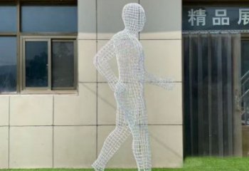 沙坪壩鏤空運(yùn)動(dòng)員雕塑服務(wù)商，美陳雕塑，鐵藝體育人物雕塑精選
