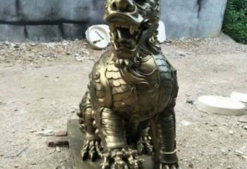 合川校園麒麟雕塑，拉絲海洋雕塑，卡通主題