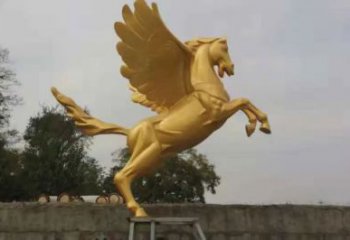 大渡口園林金馬雕塑